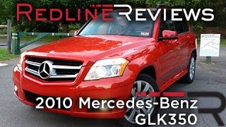 2010 MercedesBenz GLK350 Review Walkaround Exhaust amp Test Drive [upl. by Staford]