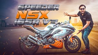 Speeder NSX 165R Version 3  Short Ride Review  Team BikeBD [upl. by Files]