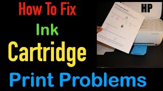 HP DeskJet Ink Cartridge Problems  2Simple Steps to Solve [upl. by Efrem204]