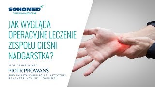 Jak wygląda operacyjne leczenie zespołu cieśni nadgarstka [upl. by Moia825]