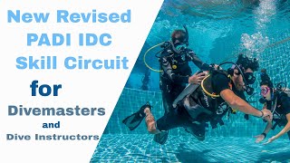 PADI IDC Skills Circuit 🔥 PADI Divemaster Skill Circuit • Neutrally Buoyant [upl. by Attenaj]