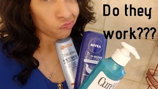 InShower Lotions review Nivea Jergens amp Curel [upl. by Prince]