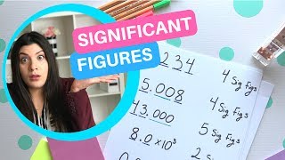 Significant Figures Step by Step  How to Pass Chemistry [upl. by Renaxela320]