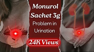 Monurol 3g 1 Sachet of granulate FOSFOMYCIN TROMETAMOL [upl. by Allehc]