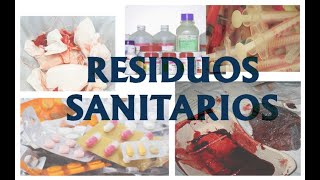 Clasificación de residuos sanitarios [upl. by Enimsay]