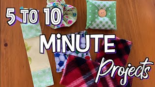 Easy 10 Minute Sewing Projects  Volume 1 The Sewing Room Channel [upl. by Devora380]