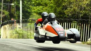 IOM TT 2013 Team France sidecar [upl. by Urbain]