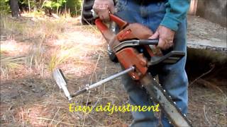 How To Cut Firewood With The Woodcutters Friend [upl. by Eahsram136]