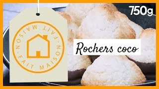 Recette des rochers chocolat coco fait maison  750g [upl. by Mirabelle2]