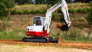 Takeuchi TB260 Tier 4 Final Compact Excavator [upl. by Eneleoj921]