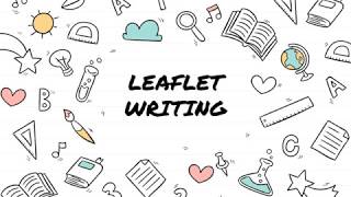 Leaflet Writing [upl. by Jobey747]