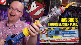 Hasbros Ghostbusters Proton Blaster MOD unboxing  review [upl. by Elliott]