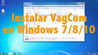 Instalar 🔌 VAGCOM en Windows VAGCOM [upl. by Repsaj]