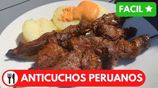 🇵🇪 ANTICUCHOS PERUANOS  PREPARACIÓN  RECETA COMPLETA [upl. by Ailak530]