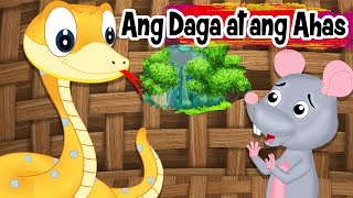 Ang Daga at ang Ahas  Kwentong Pambata COMPILATION 12 MINS  Filipino Moral Stories [upl. by Selie]