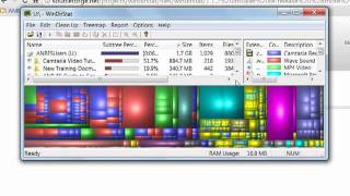 Using WinDirStat To Cleanup Disk Files [upl. by Vickie919]