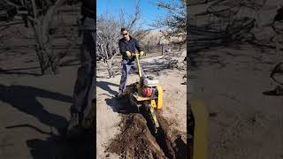 How to dig a trench easily [upl. by Norramic33]