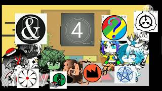 GOI React to SCP memeGacha ClubPart 1  ORGINAL [upl. by Stanfield]