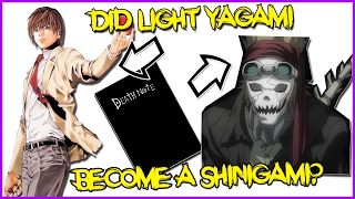 Light Yagami Became A Shinigami  Death Note Theory [upl. by Bekki]