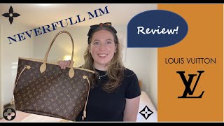 Louis Vuitton Neverfull unboxing amp review  BEST tote bag [upl. by Sixela]