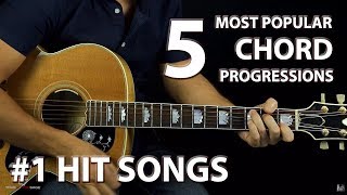 5 Most Popular Chord Progressions of ALLTIME [upl. by Asirram175]