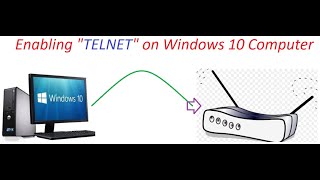 How to Enable Telnet in Command Prompt  Windows PC [upl. by Alphard304]