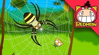 Spiders and flies  Insect world 13  Cartoons for Kids  REDMON [upl. by Kreager]