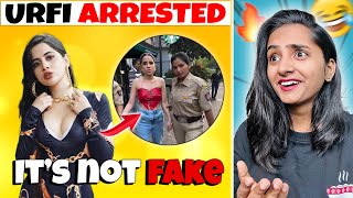 Urfi Javed ARRESTED by Mumbai Police 😱 [upl. by Ifen]