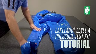 Lakeland® Level A Pressure Test Kit Tutorial [upl. by Atineg]