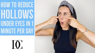 How To Reduce Hollows Under Eyes In 1 Minute Per Day [upl. by Aretha12]