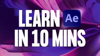 Learn After Effects in 10 Minutes Beginner Tutorial [upl. by Inness]