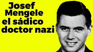 Josef Mengele el TEMIBLE ANGEL DE LA MUERTE que murió en Sudamérica [upl. by Neelyam134]