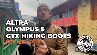 ALTRA OLYMPUS 5 HIKE MID GTX HIKING BOOTS [upl. by Cirala]