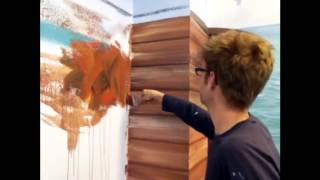 Easiest way to paint wood effect [upl. by Eimile]