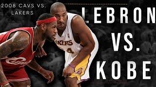 LeBron James vs Kobe Bryant Epic 2008 duel  NBA on ESPN [upl. by Alves434]