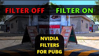 My BEST Nvidia Filters For PUBG Amazing Visibility  Taego Map  Nvidia Freestyle  RTX 2070 Super [upl. by Nodyl961]