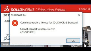 How to fix Solidworks installation error  Cannot connect to Licence server [upl. by Ellis]