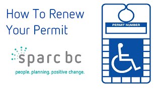 How to renew your Sparc BC parking permit [upl. by Htiel386]