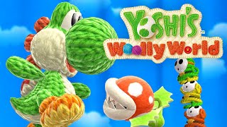 Yoshis Woolly World  Full Game 100 Walkthrough [upl. by Nuoras980]