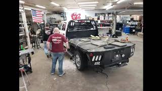 CM Flat Bed Installation on a Ram Pickup Truck [upl. by Rocker98]