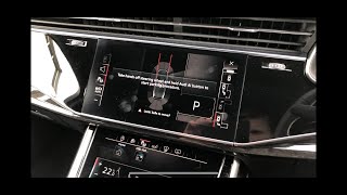 Audi Park Assist Park Pilot [upl. by Ecneralc353]