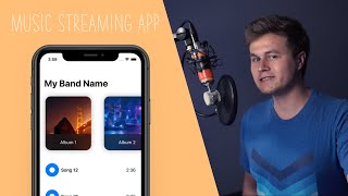 I Make a Music Streaming App in One Day  Part 1  Swift  Xcode [upl. by Brathwaite554]