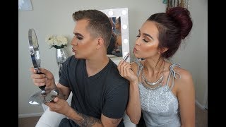 I do my husbands makeup [upl. by Seditsira]