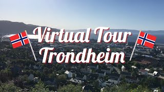 Virtual Tour of Trondheim Norway [upl. by Nettirb405]