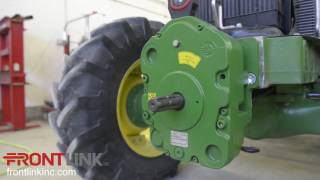 How to install a Zuidberg Front Hitch and PTO  Frontlink Inc [upl. by Ylrebme]