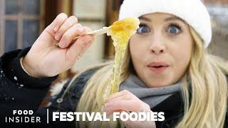 Quebec Winter Carnival’s Top 3 Foods  Festival Foodies [upl. by Aneetak]