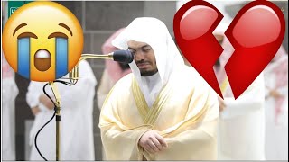 Imam Breaks Into Tears   Emotional Makkah Tahajjud Prayer  Sheikh Yasser AlDosari [upl. by Jerrome]