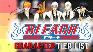 Bleach Soul Reaper Tier List [upl. by Ahsim]