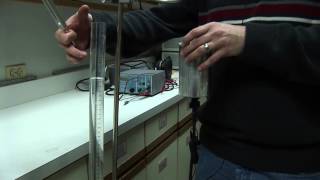 Resonance tube demonstration [upl. by Arait]