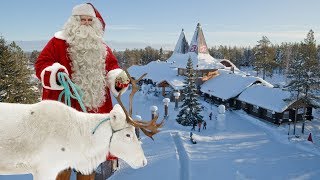 Best of videos of Santa Claus Village 🦌🎅🎄 Rovaniemi Lapland Father Christmas Finland Arctic Circle [upl. by Calica273]